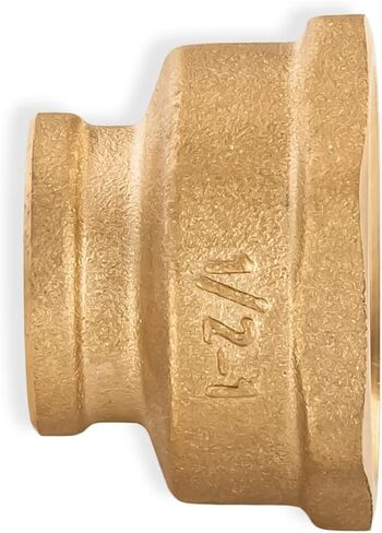 وصلة تخفيض 1/2 انش انثى × 1 انش انثى - وصلة نحاسية 0.5 انش × 1 انش، تركيبات انابيب نحاسية انثى in Kuwait