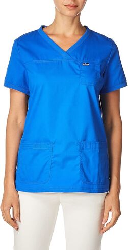 بلوزة نسائية من koi Classics 247 Nicole Scrub Top, أسود in Saudi Arabia