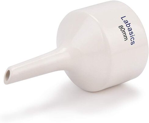 Labasics Porcelain Buchner Funnel 60 mm, Porcelain Buchner Filter Funnel OD 6 cm ID 5.5 cm for Laboratory in Kuwait