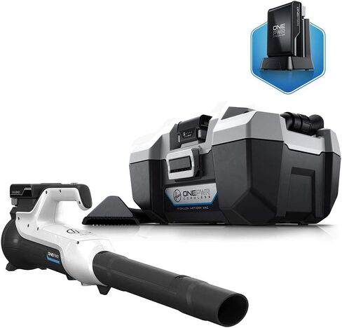 Hoover ONEPWR 3 Gallon Wet/Dry Vacuum Cleaner with Hard Surface Sweeper, Rechargeable Battery Included in Saudi Arabia