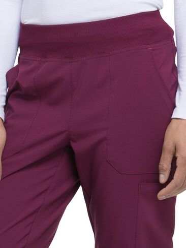 Dickies EDS Essentials Women Scrubs Pant Natural Rise Tapered Leg Pull-On DK005 in Saudi Arabia
