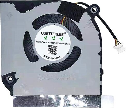 QUETTERLEE New GPU Cooling Fan for Acer AN515-55 AN515-44 AN515-56 AN515-57 AN515-45 AN517-41 AN517-52 AN517-53 AN517-54 N20C1 AN715-52 AN515-55-50Z3 AN517-52-5744 Series DFS531005PL0T FML9 DC5V Fan in Saudi Arabia