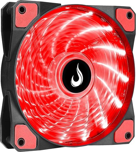 مروحة تبريد لحالة الكمبيوتر - اللاعب - وضع الارتفاع - الرياح - 120 مم - LED أحمر in Kuwait