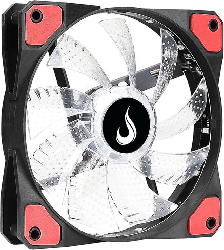 مروحة تبريد لحالة الكمبيوتر - اللاعب - وضع الارتفاع - الرياح - 120 مم - LED أحمر in Kuwait