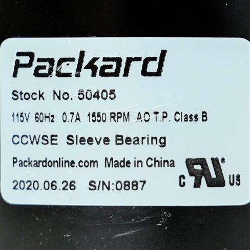 باكارد 50405 لمحرك تنفيس مروحة الحمام Nutone 82513 C23405 C23388 23405SER 23405 in Kuwait