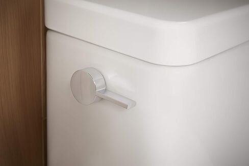 KOHLER Reach Comfort Height One-Piece Elongated 1.28 Gpf Toilet with Skirted Trapway and Left-Hand Trip Lever in Kuwait