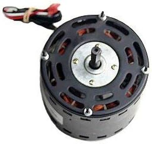 Ventamatic XE425 Barrel Fan Motor and 2" Pulley; For MaxxAir BF42BD, BF36BD and BF48BDC5 Series; 2-Speed Belt Drive PSC Motor; Up To 1730 RPM; Single Phase; 2" Pulley Included; Black in Kuwait