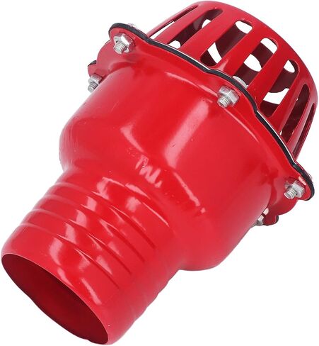 Kadimendium Water Pump Filter Bottom Valve Water Pump Foot Valve Low Pressure Flat Check Valve Well Foot Check Accessories for Fluid Machine 4in in Kuwait