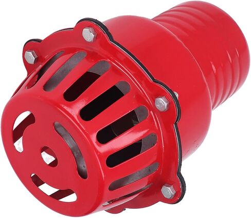 Kadimendium Water Pump Filter Bottom Valve Water Pump Foot Valve Low Pressure Flat Check Valve Well Foot Check Accessories for Fluid Machine 4in in Kuwait