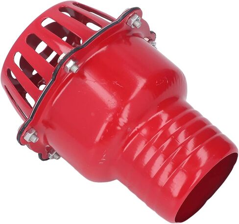 Kadimendium Water Pump Filter Bottom Valve Water Pump Foot Valve Low Pressure Flat Check Valve Well Foot Check Accessories for Fluid Machine 4in in Kuwait