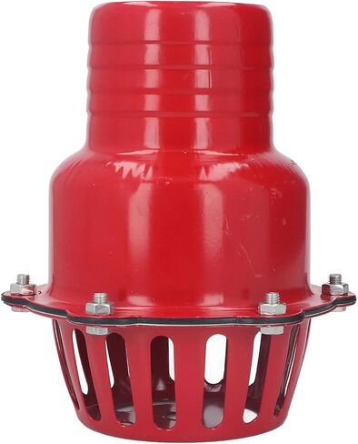 Kadimendium Water Pump Filter Bottom Valve Water Pump Foot Valve Low Pressure Flat Check Valve Well Foot Check Accessories for Fluid Machine 4in in Kuwait