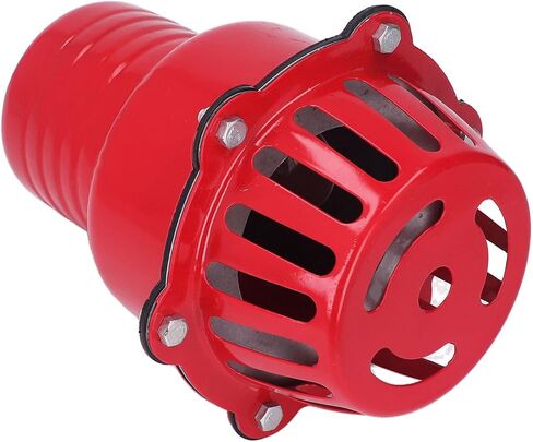 Kadimendium Water Pump Filter Bottom Valve Water Pump Foot Valve Low Pressure Flat Check Valve Well Foot Check Accessories for Fluid Machine 4in in Kuwait