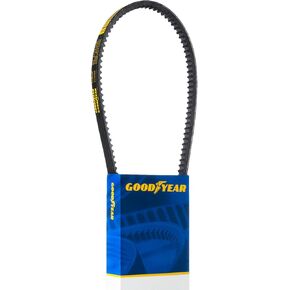 حزام Goodyear Belts AX41 الكلاسيكي ذو الحافة الخام الصناعية على شكل حرف V، محيط خارجي 43 بوصة