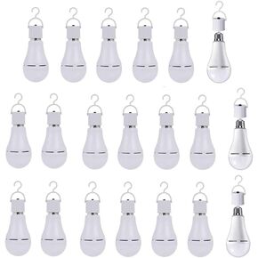A21 Rechargeable LED Bulbs 9W (60W Equivalent) Warm White 3000K Multi-Function Battery Backup Emergency Light for Power Outage Camping Outdoor Activity, E26 Screw Base (Pack of 6) in Saudi Arabia