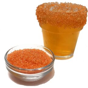 Snowy River Orange Cocktail Sugar Rimmer - Naturally Colored Orange Cocktail Sugar, Beverage Rimmer, Margaritas, Kosher (3oz) in Saudi Arabia