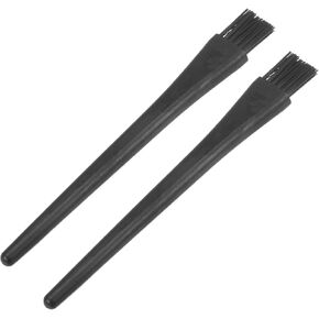 uxcell 2 Pcs Antistatic ESD Brush Portable Plastic Handle Nylon Lab Cleaning Brushes for Electronics Keyboard PCB BGA Repair Soldering, 18x14mm Bristles in Saudi Arabia