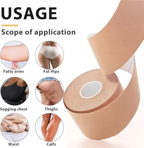 شريط سحري من كاوتيك فون للمعدة (بيج نود / 5 سم × 5 متر) in Kuwait