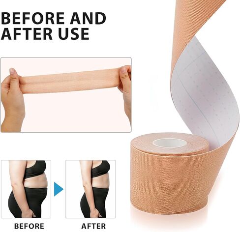 شريط سحري من كاوتيك فون للمعدة (بيج نود / 5 سم × 5 متر) in Kuwait