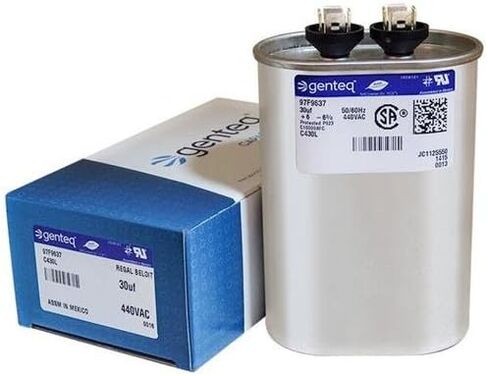 Packard POCF30 - 30 uF MFD x 440 VAC GE Industrial Replacement Capacitor Oval # C430L / 97F9637 in Saudi Arabia