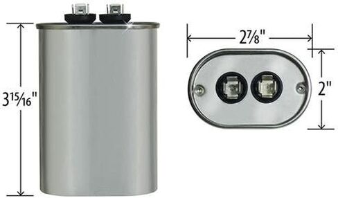 Packard POCF30 - 30 uF MFD x 440 VAC GE Industrial Replacement Capacitor Oval # C430L / 97F9637 in Saudi Arabia