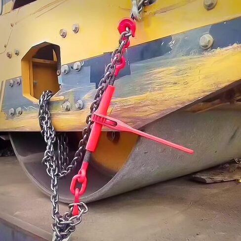 ملف سلسلة Cuilvu، عبوتان 3/8"-1/2" قوة عمل تصل إلى 9200 رطل، قوة كسر تصل إلى 33000 رطل، مناسبة لربط وسحب الأحمال الثقيلة على الشاحنات in Kuwait