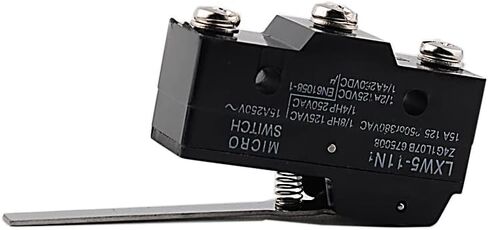 Stemedu 4PCS LXW5-11N1 Microswitch SPDT 1NO 1NC Micro Limit Switch Hinge Lever Momentary Push Button Switches 3A AC380V DC220V (Pack of 4) in Saudi Arabia