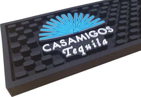 JUSTPET Casamigos Tequila Bar Mat Spill Mat Rail Drip Mat - 23.25" x 3.5" in Saudi Arabia