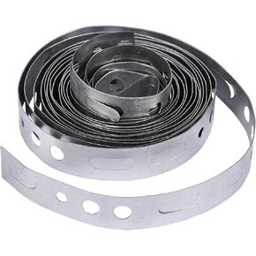 Oatey 33989 Galvanized Tab Tape, 28 Ga. 3/4-Inch x 10-Feet, Metallic, No Size, No Color, Foot in Kuwait