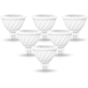 ALIDE MR16 3W Led Bulbs 20W Halogen Equivalent,2700K Soft Warm White,12V GU5.3 MR16 Low Voltage Bulb Spotlights for Outdoor Landscape Flood Yard Garden Track Lighting,Not Dimmable,270lm,38 Deg,6 Pack in Kuwait