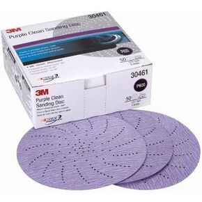 قرص صنفرة نظيف من 3M 30461 Hookit Purple مقاس 5 بوصات P600 (عبوة من 4 قطع) in Kuwait