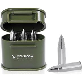 Exclusive Set of 6 Whiskey Stones in Tactical Military Box, Gifts for Christmas Stocking Stuffers, for Men Dad, Unique Ideas for Birthday for Boyfriend Him Cool Gadgets for Husband Grandpa Brother in Saudi Arabia