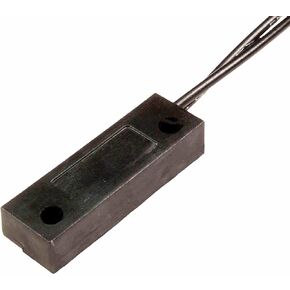 Reed Switch Developments Corp، 2060-1051-100، مستشعر ريد مغناطيسي، بلاستيك، SPST - النموذج A، 25 وات، 200 فولت، 1 أمبير، الكمية: 1، أسود in Kuwait