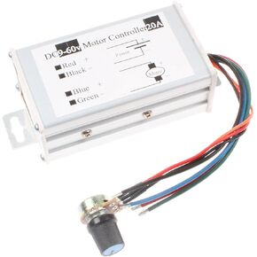 وحدة تحكم سرعة المحرك NOYITO PWM 20A DC 9V-60V 12V 24V 36V 48V وحدة تحكم محرك الفرشاة (20A) in Kuwait