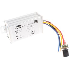 وحدة تحكم سرعة المحرك NOYITO PWM 20A DC 9V-60V 12V 24V 36V 48V وحدة تحكم محرك الفرشاة (20A)