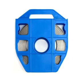QWORK Band Strapping Coil, Stainless Steel Anti-Rust Strapping Band, 1/2" Width X 0.030" Thickness, 100-foot Roll in Blue Tote Bag, Bright Annealed Belt in Saudi Arabia