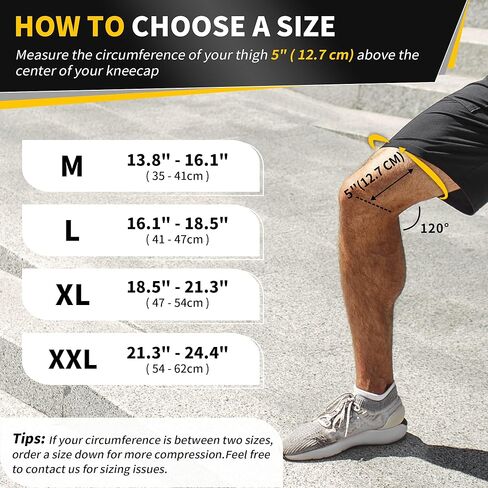 كامبيفو 2 حزمة من دعامات الركبة لألم الركبة للنساء والرجال، كم ضغط الركبة مع مثبتات جانبية PMMA ومنصات الركبة الرضفة، دعم الركبة لتمزق الغضروف المفصلي، التهاب المفاصل، ACL، تخفيف آلام المفاصل in Kuwait