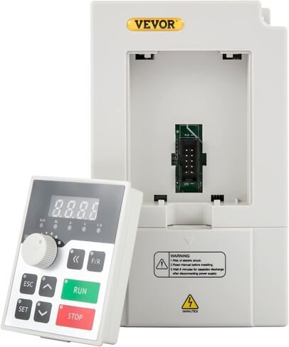 VEVOR VFD 3KW 220V 4HP, 1 or 3 Phase Input, 3 Phase Output Variable Frequency Drive, AC 14A 0~1000HZ CNC Motor Inverter Converter for Motor Speed (RS485) in Saudi Arabia