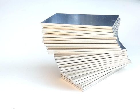 Biscuits Welding Practice Aluminum Parts- 5052 Aluminum - 2*4inch- 24Tablets-Very Suitable- Practice and Training for MIG, TIG, Stick, Arc, Gas and Brazing in Saudi Arabia