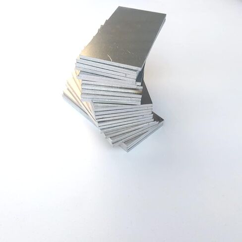 Biscuits Welding Practice Aluminum Parts- 5052 Aluminum - 2*4inch- 24Tablets-Very Suitable- Practice and Training for MIG, TIG, Stick, Arc, Gas and Brazing in Saudi Arabia
