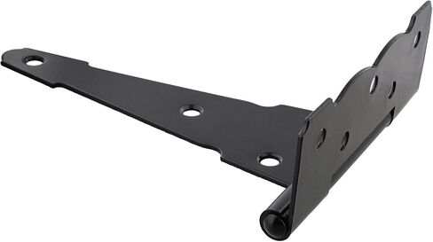 رورال 365 مفصلات باب مثلثة 4 قطع - مفصلات باب مزخرفة 8 انش على شكل حرف T بنمط مزرعة مفصلات باب الحظيرة سوداء غير لامعة in Kuwait