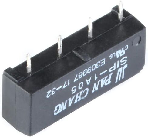 HiLetgo 5pcs SIP-1A05 Reed Switch Relay 5V SIP-1A05 Reed Relay Switch 4 Pins DC Resistance 450~550ohm in Saudi Arabia