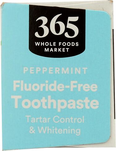 365 من Whole Foods Market، معجون أسنان مبيض للتحكم في الجير وخالي من الفلورايد، 5.5 أونصة in Saudi Arabia