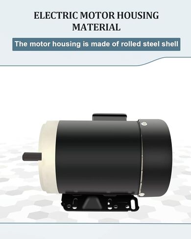 محرك كهربائي 1HP 1725 دورة في الدقيقة للأغراض العامة محرك ثلاثي الطور 56C إطار 5/8 بوصة قطر العمود غلاف فولاذي مدرفل 60 هرتز 230 فولت/460 فولت TEFC in Kuwait