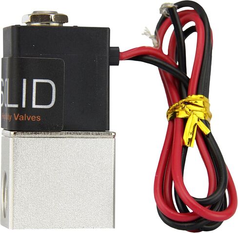 U.S. Solid 1/8inches NPT Electric Solenoid Valve 12 V DC 2 way Normally Closed Air Valve from U.S. Solid in Saudi Arabia