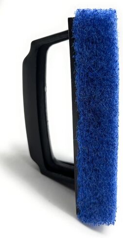 Handled Bath Scrubber, Bathroom Scouring Pad, Heavy Duty Cleaning Sponge Scrub Brush, Non-Scratch Remove Soap Scum, for Cleaning Shower Tile Bathtube Sink Spas Hot Tubs, Swimming Pool Step & Corner in Saudi Arabia