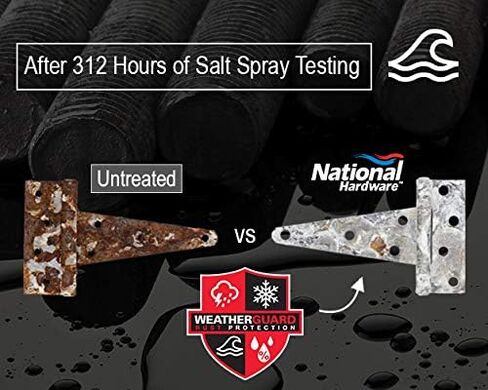 مفصلات T ثقيلة للغاية من الزنك من National Hardware N128-900 286، مقاس 10 بوصة in Kuwait