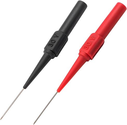 2PCS Insulation Wire Piercing Probes, Back Probes Non-Destructive Pin, Bendable Wire Piercing Needle, Automotive Diagnostic Test Repair Tools for Car Electrical and Multimeter Testing in Saudi Arabia