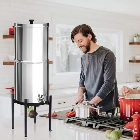 حامل فلتر مياه EGMEHOAD عرض قابل للتعديل بطول 9 بوصات وعرض 12 بوصة، حامل نظام تصفية مياه كبير، حامل موزع مياه على سطح الطاولة، حامل موزع مشروبات لنظام تصفية المياه أثناء السفر in Kuwait