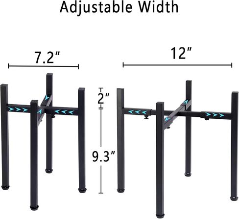 حامل فلتر مياه EGMEHOAD عرض قابل للتعديل بطول 9 بوصات وعرض 12 بوصة، حامل نظام تصفية مياه كبير، حامل موزع مياه على سطح الطاولة، حامل موزع مشروبات لنظام تصفية المياه أثناء السفر in Kuwait