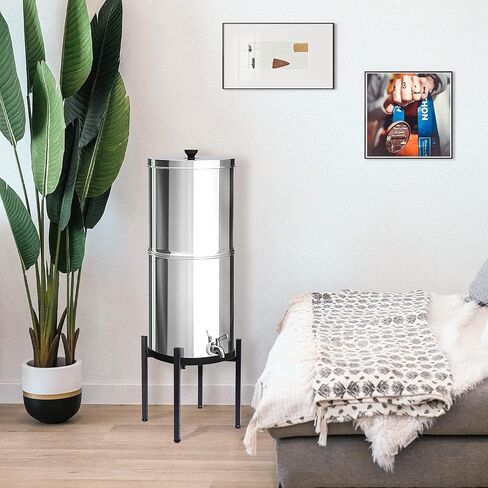 حامل فلتر مياه EGMEHOAD عرض قابل للتعديل بطول 9 بوصات وعرض 12 بوصة، حامل نظام تصفية مياه كبير، حامل موزع مياه على سطح الطاولة، حامل موزع مشروبات لنظام تصفية المياه أثناء السفر in Kuwait